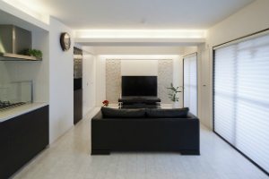 ナチュラル_美しさと機能性を両立させたリビング