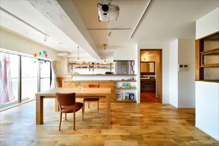 家事導線が便利なリノベーション事例集1