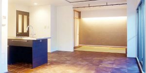 和風モダンなリビング