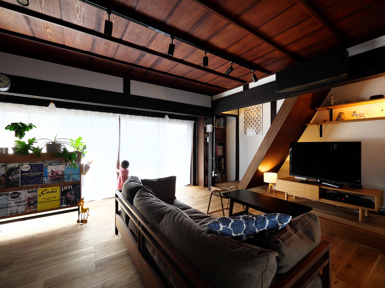 和風モダン_レトロデザインにリノベーション