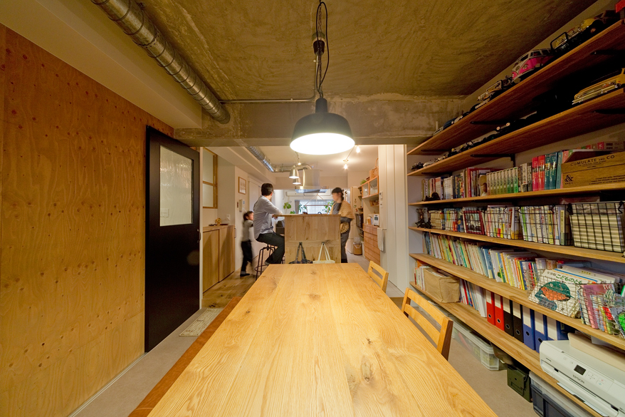 シンプルハウス施工事例リビング