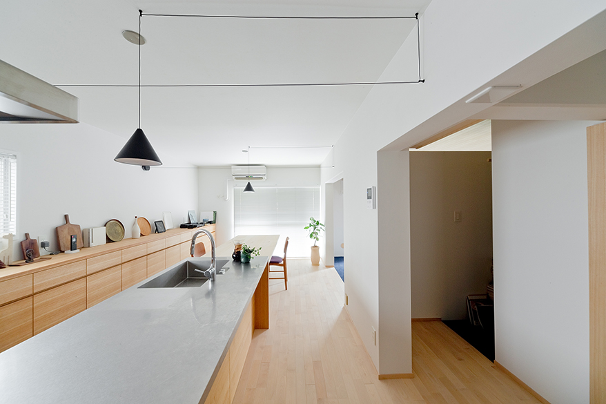 シンプルハウス施工事例リビング